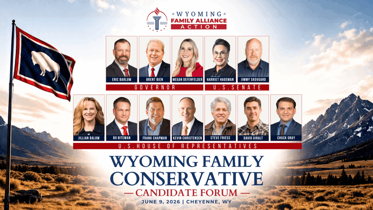 2026 Wyoming Family Conservative Candidate Forum video thumbnail